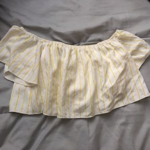Forever 21 Tops - off the shoulder crop top!! Forever 21 Tops - off the shoulder crop top!!